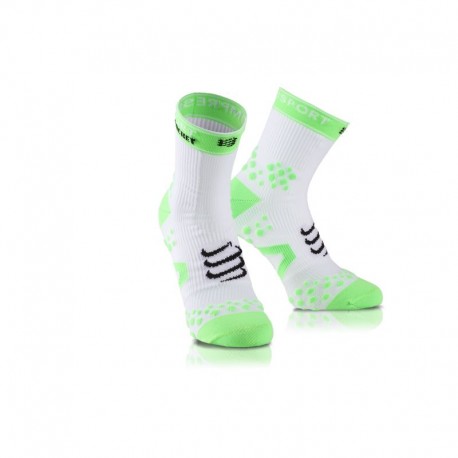 SOCK COMPRESSION STRAPING DOUBLE LAYER WHITE