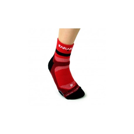 SOCK KC526R X4 ANKLE RED