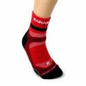 SOCK KC526R X4 ANKLE RED
