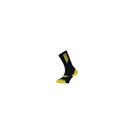 SOCK BIG LOGO MEN BLACK/YELLOW