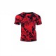 TEE SHIRT AAYN183 CAMOUFLAGE MEN RED