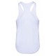 COMPETE TANK TOP WHITE VIVACIOUS RED