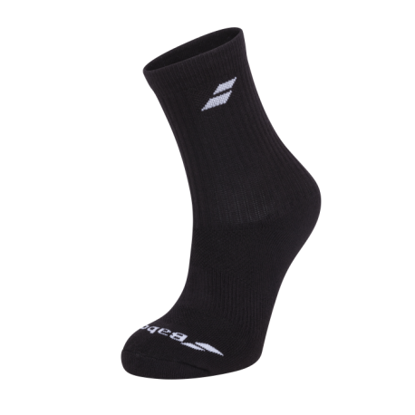 SOCK LONG MEN X3 BLACK