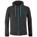 EXERCISE HOOD JACKET BLACK HEATHER