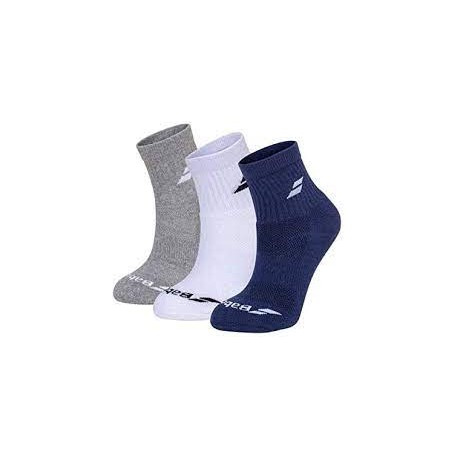 SOCK QUARTER X3 MIXED